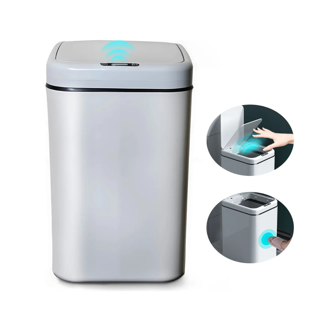 Solução curada: Lixeira Inteligente sensor automático de 20 litros