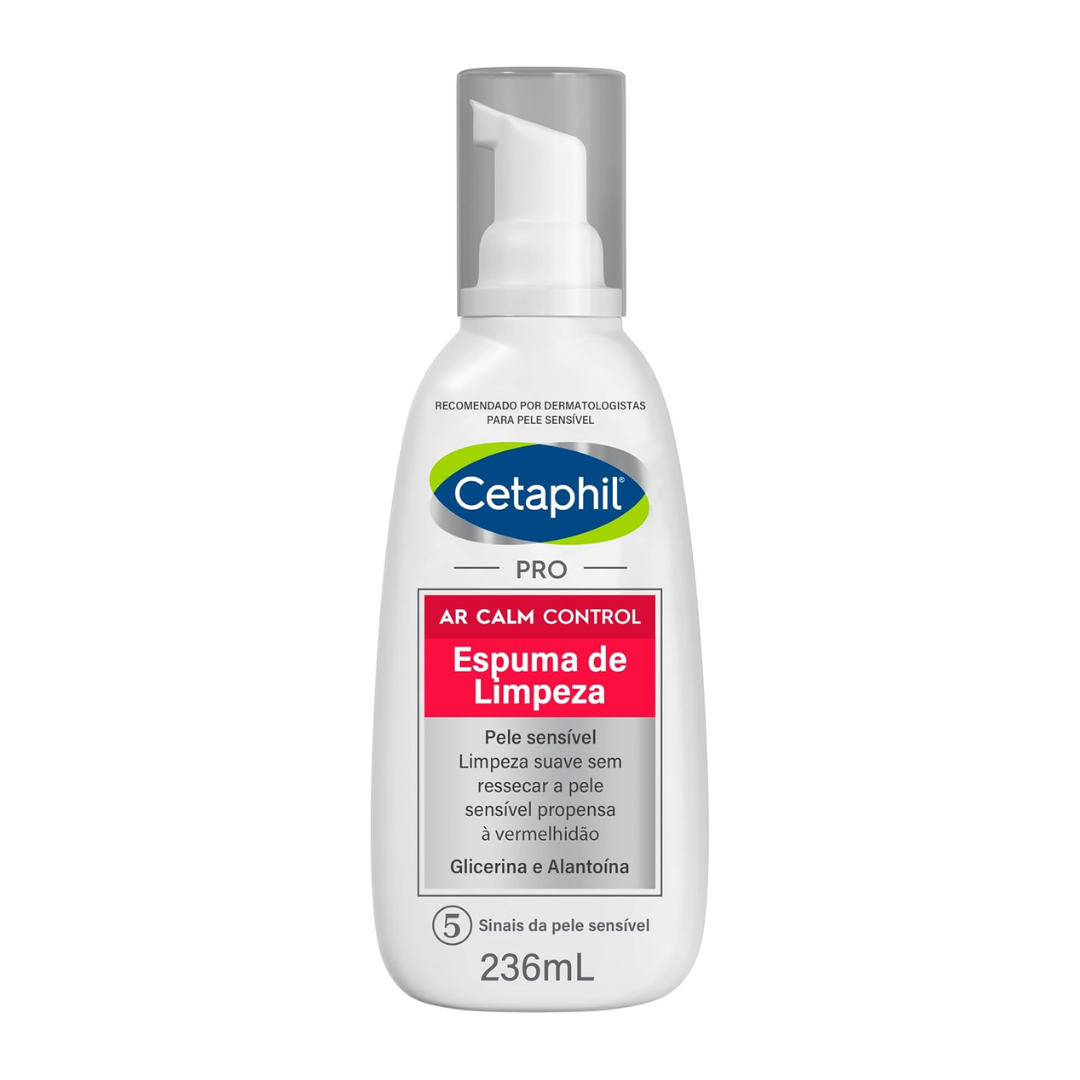 Solução curada: Cetaphil Pro AR Calm Control Espuma De Limpeza Facial 236ml